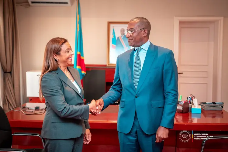 PLAN : Visite de courtoisie de la Ministre Déléguée près de la…